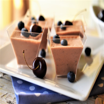 Classic chocolate mousse