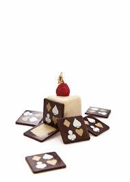 Decoratiuni din ciocolata Poker 210 buc. 33908 BARB
