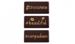 Decoratiuni din ciocolata HASHTAG SET 33986 0.345 KG BARB