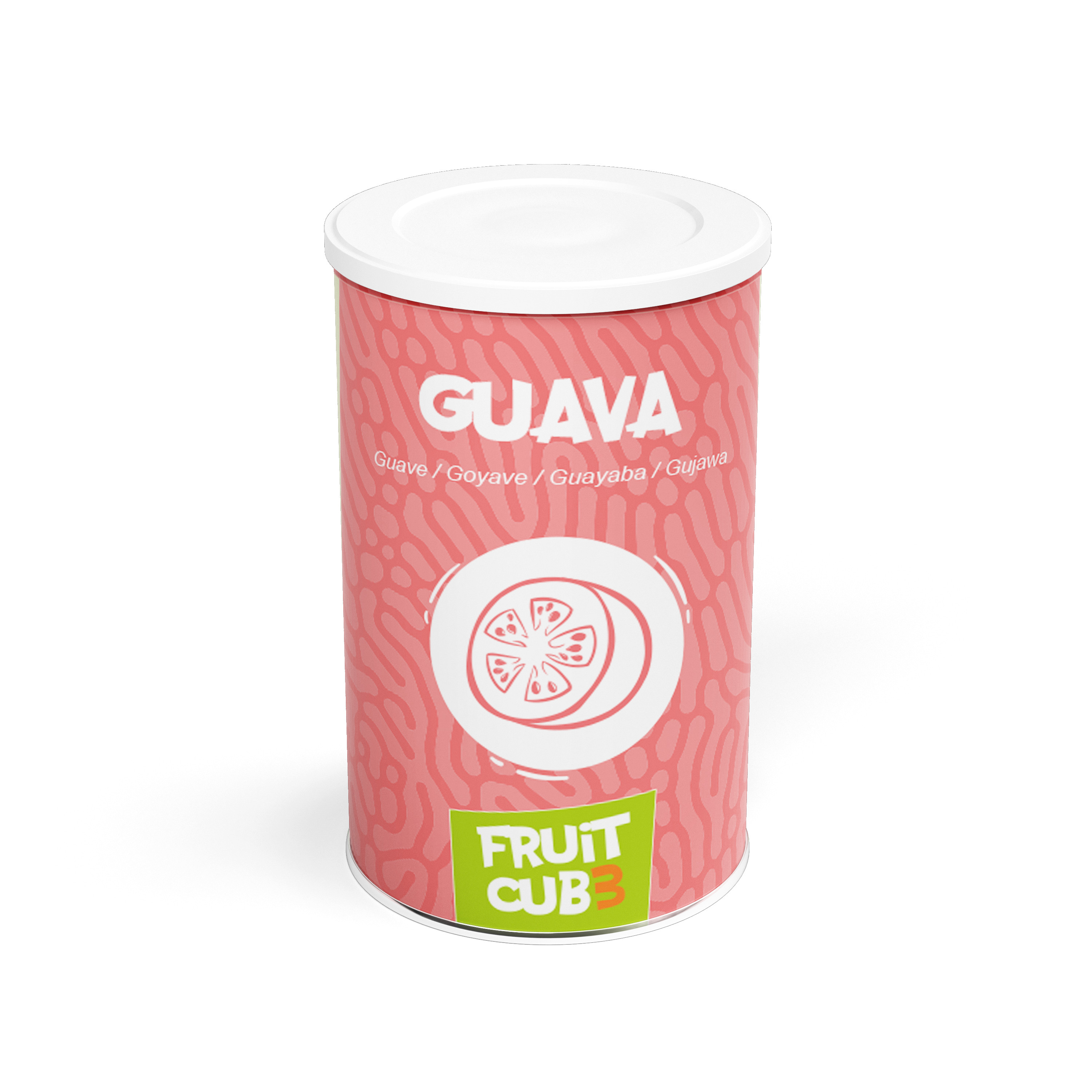 Fruit cube gelato Guava 1,55KG 344830 LGL