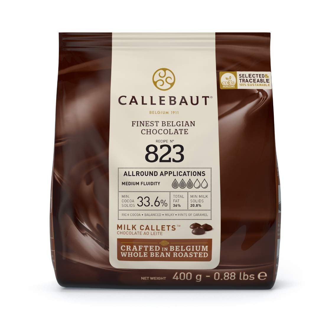 Ciocolata cu lapte 33,6% cacao 823 0.4kg Callebaut