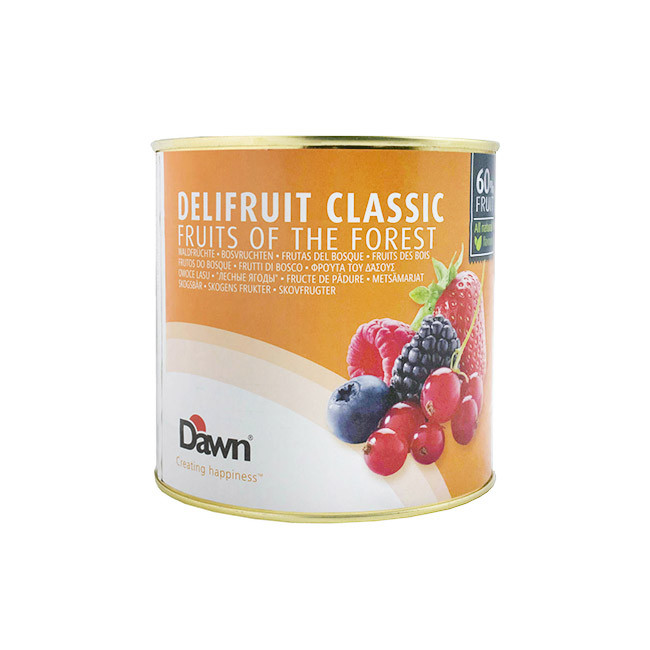 Umplutura fructe de padure Delifruit Classic 2,7 kg DAWN