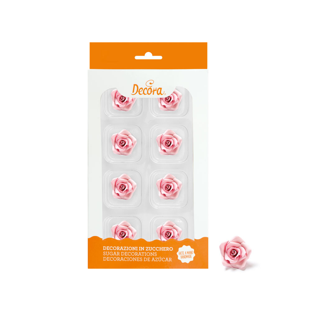Trandafir zahar mic roz 8 buc 500383 DER