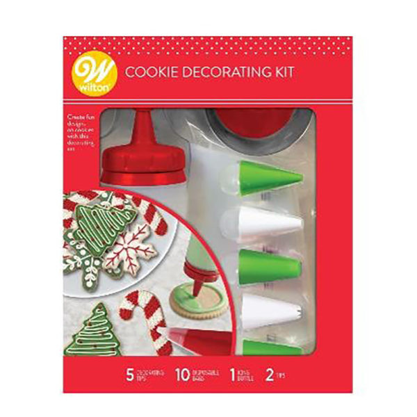 Set din plastic pentru decorare biscuiti 267504 DER