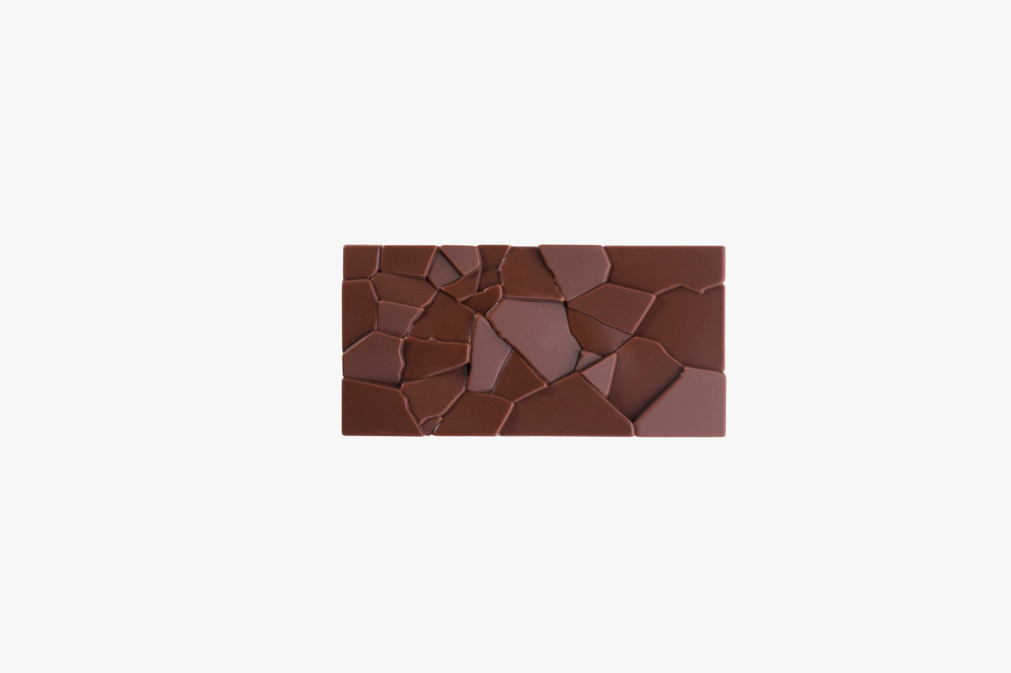 Forma policarbonat Choco Bar CRUSH Fiorani 275x175 mm - 3 cavitati - mm 155x77x10 h, vol. ~ 100 g