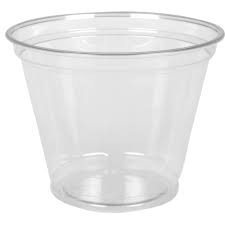Cupa pentru desert, 7,3cm, Ø9,5cm, 260 ml, 300 ml, transparent, RPET, premium 50 buc