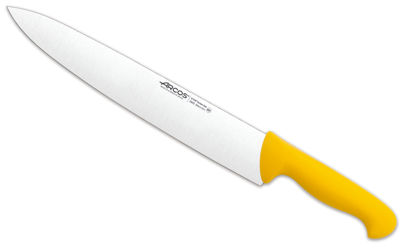 Cutit profesional,Chef´s Knife Yellow, lungime 30cm, Arcos