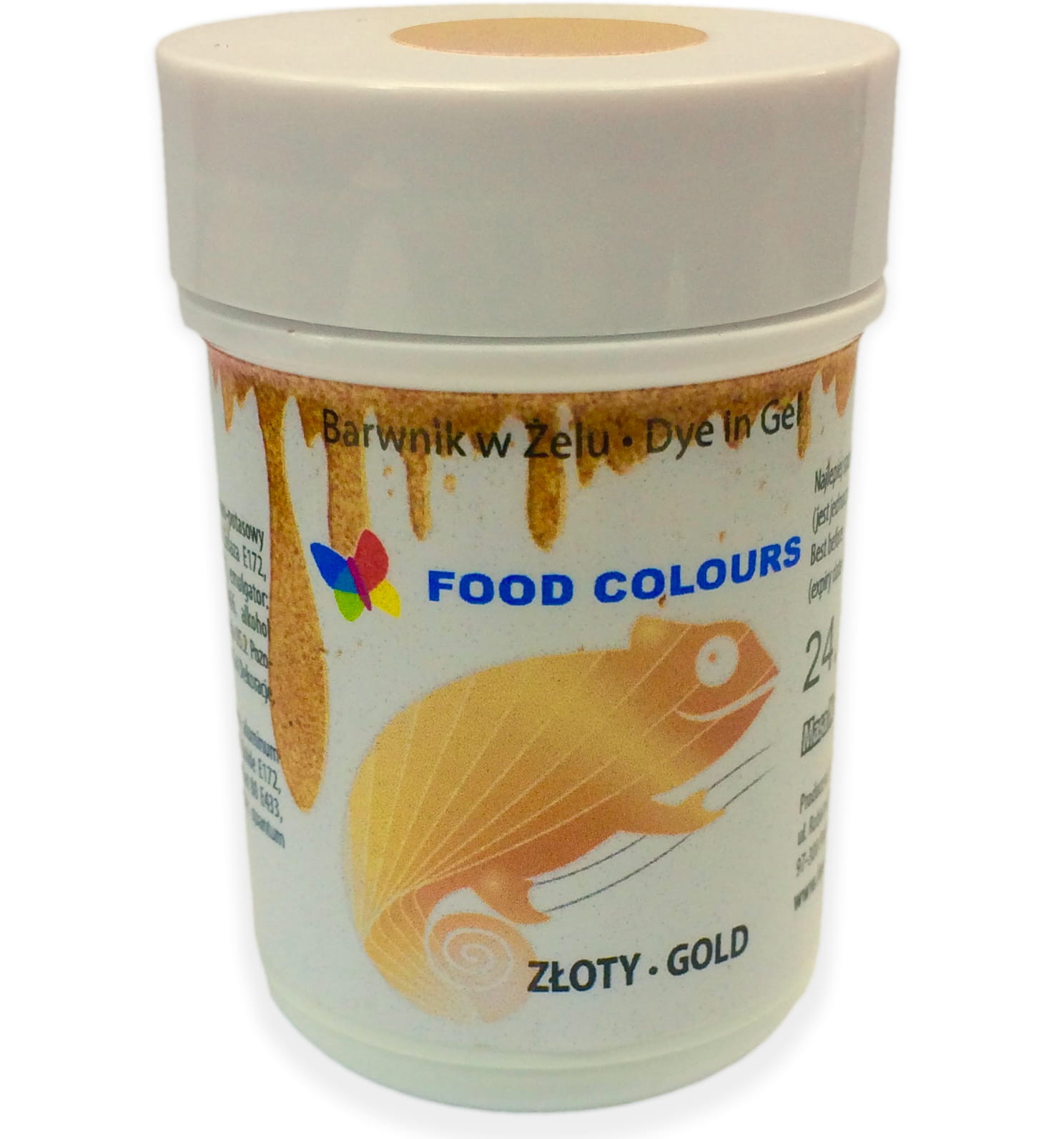 Colorant alimentar in gel aur 35g WSG-090 FC