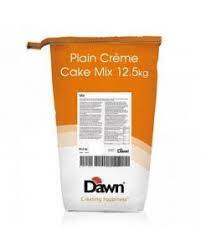 Premix Creme Cake Mix Plain 3.5kg DAWN