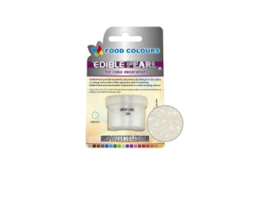 Colorant pudra perlat solubil – culoare alb stralucitor 4g P104 FC