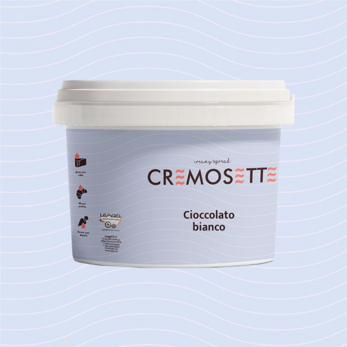 Cremosette white- crema ciocolata alba 5.5 kg 240901 LGL
