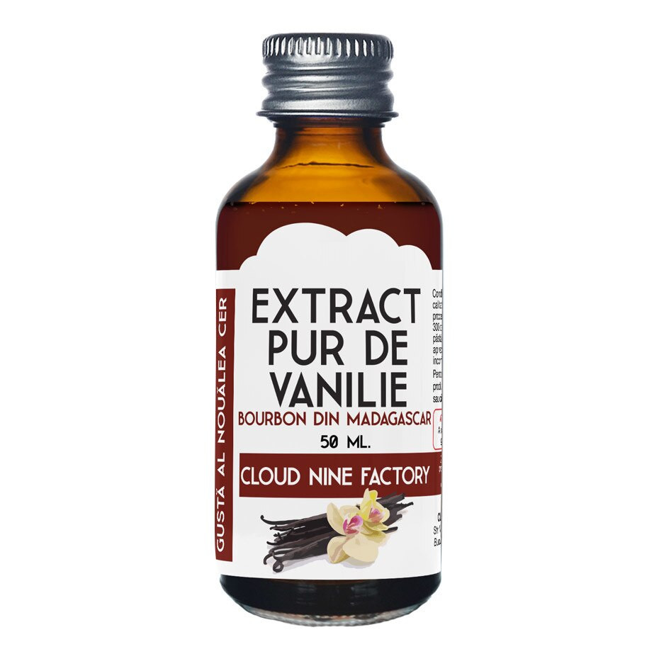 Extract pur de Vanilie Bourbon din Madagascar 50 ml