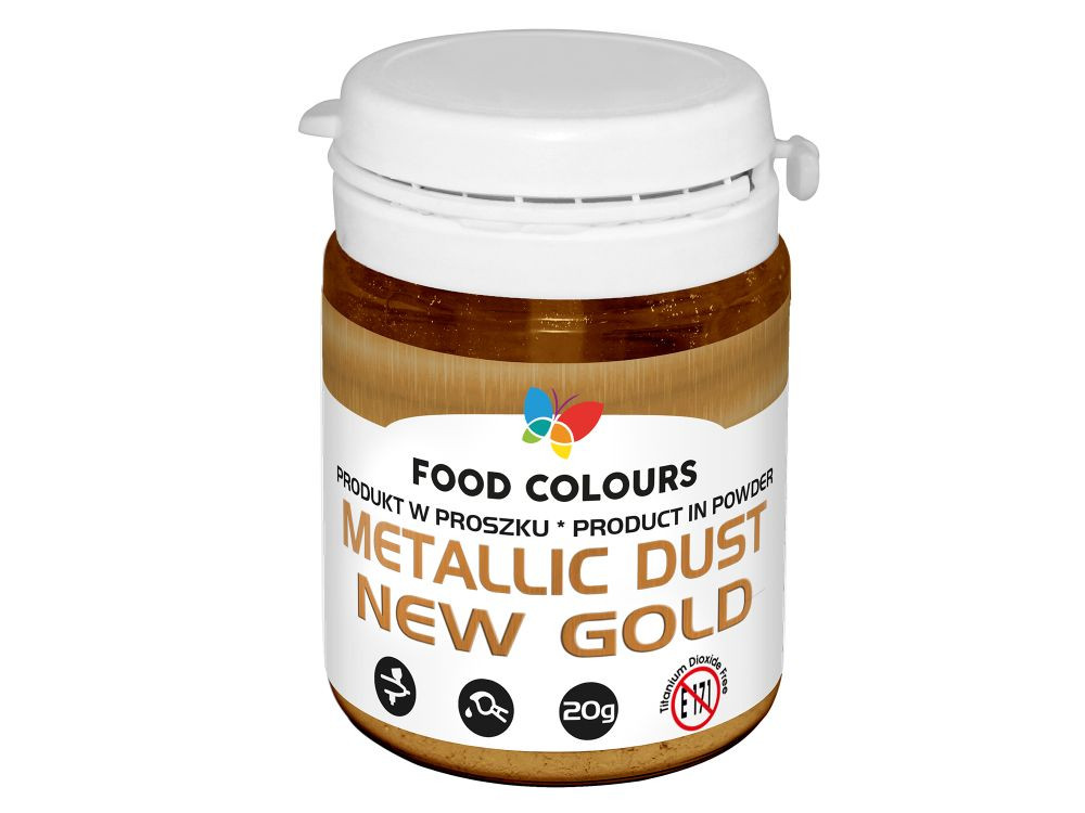Colorant alimentar 20g Gold metalic WS-P-173 FC