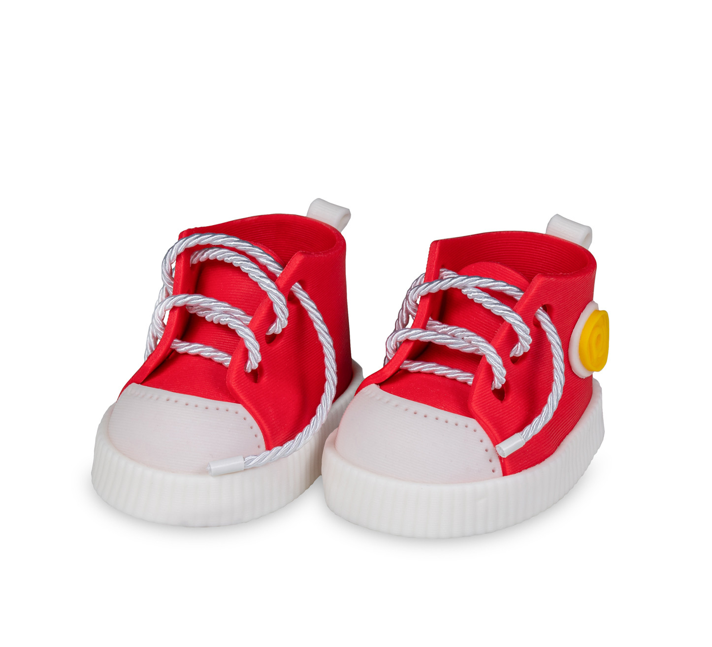 Decoratiuni din zahar Pantofi sport rosii 013002 PJT set 1 percehe