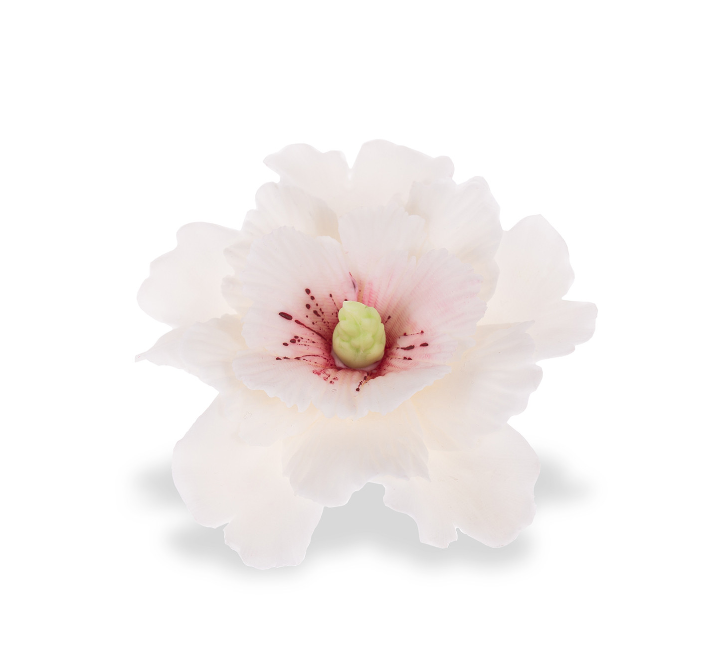 Hibiscus din zahar alb 052100 PJT set 4 buc
