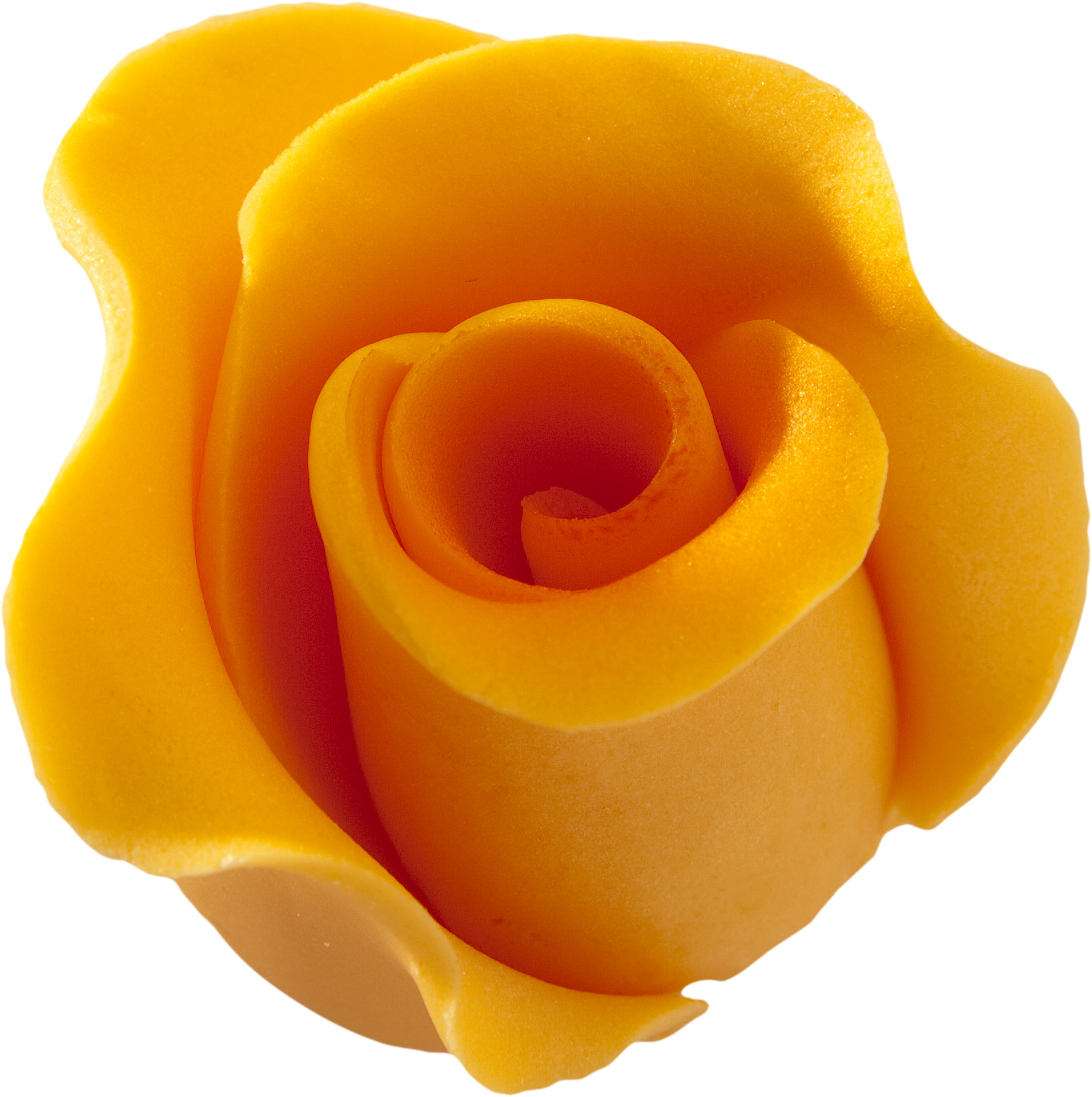 Trandafir din zahar mediu culoare somon 051305 PJT, set 20 buc