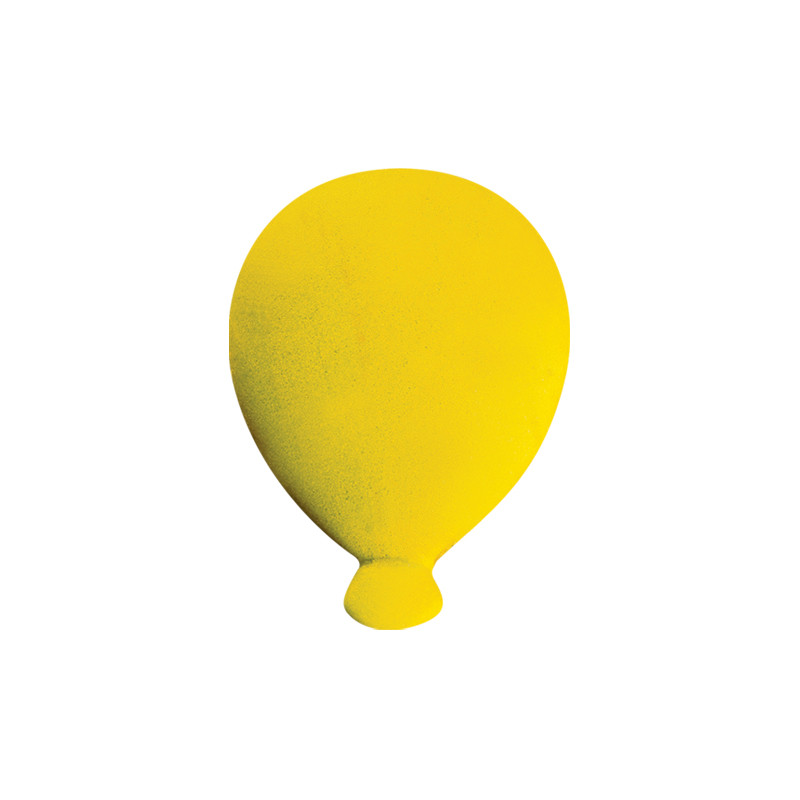 Decoratiuni din zahar baloane galbene, 12 buc, Sugart