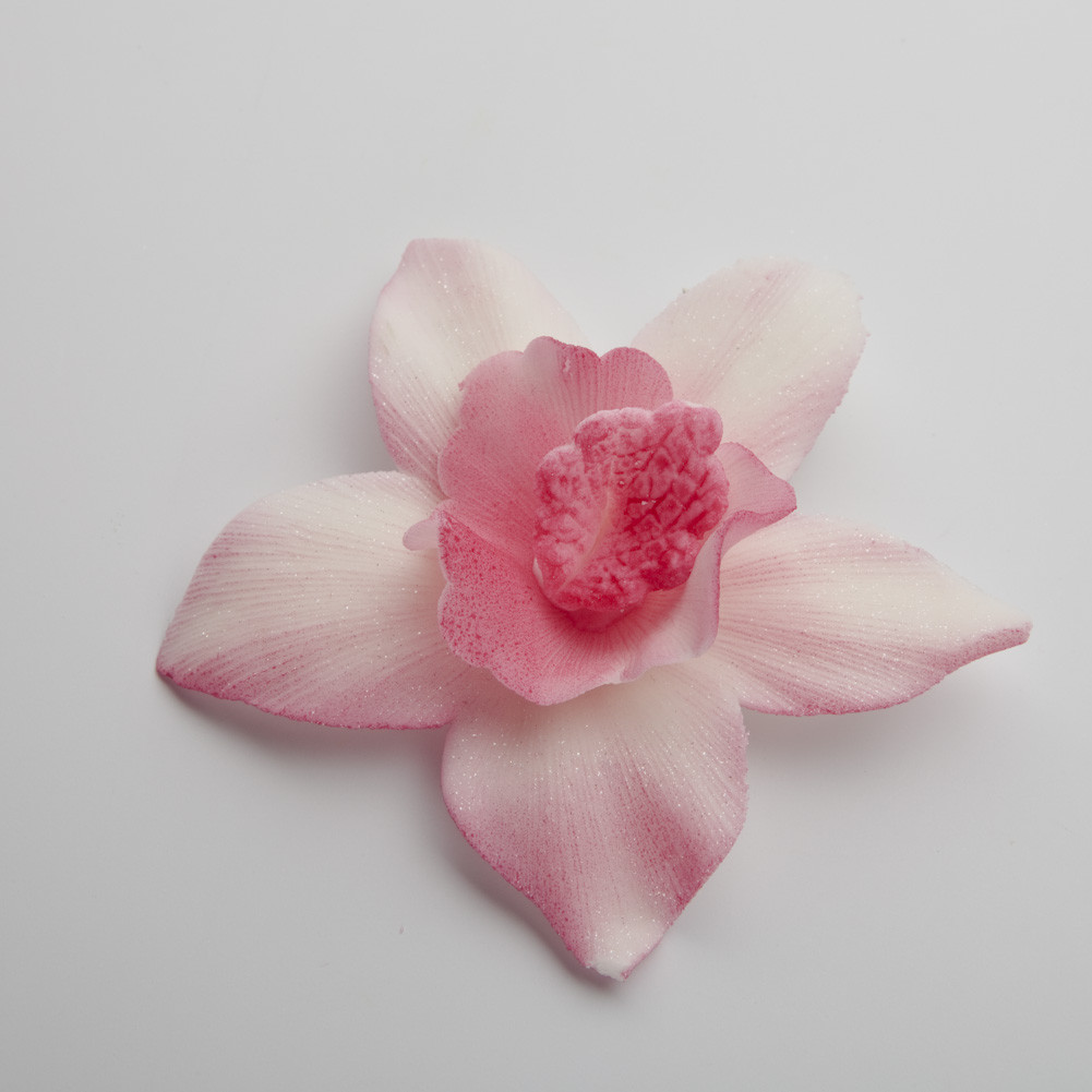 Orhidee din zahar roza 052803 PJT set 10 buc