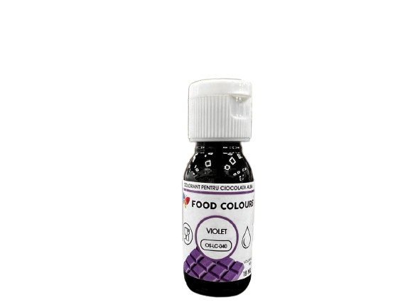 Colorant pentru ciocolata alba 18 ml Violet OS-LC-040 FC