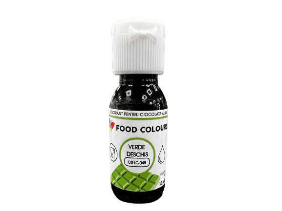 Colorant pentru ciocolata alba 18 ml Verde Deschis OS-LC-048 FC