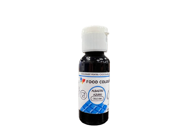 Colorant pentru ciocolata alba 18 ml Azuriu OS-LC-060 FC