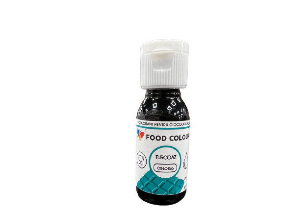 Colorant pentru ciocolata alba 18 ml Turcoaz OS-LC-066 FC