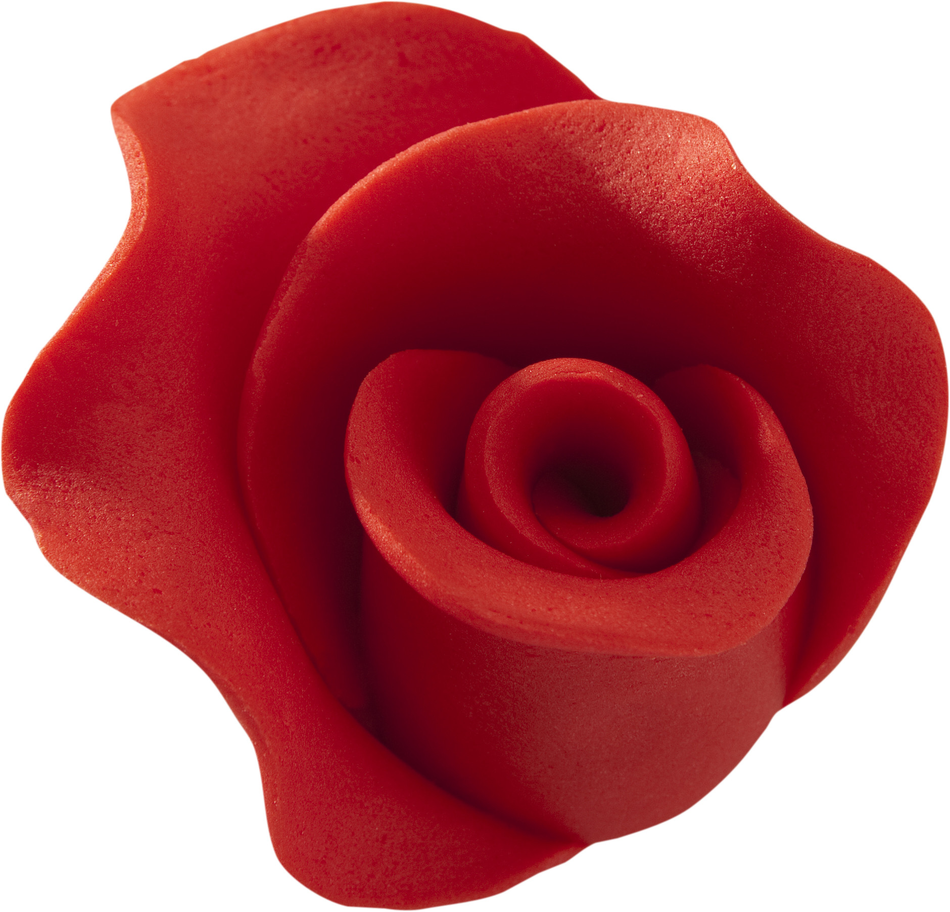 Trandafir din zahar mediu rosu 051302 PJT, set 20 buc