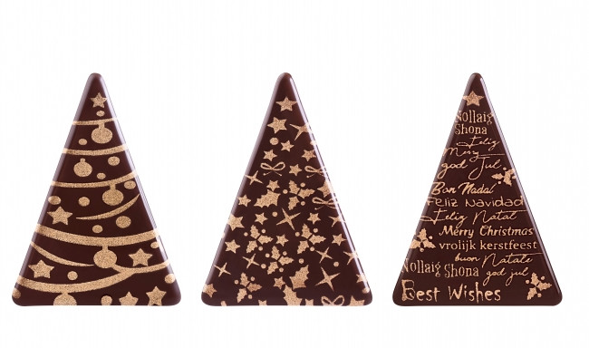 Decoratiuni din ciocolata GOLD CHRISTMAS 33990 0.780 KG BARB