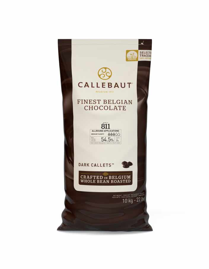 Ciocolata neagra 54.5% cacao 10 kg Callebaut