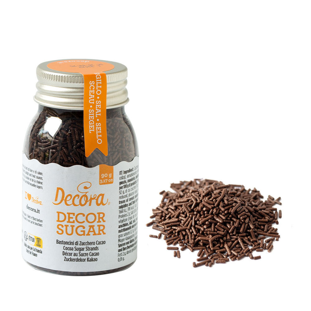 Decoratiuni din cacao nonparelli, 90g, 2081137 DER