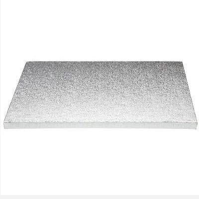 Platforma pentru tort argintie 25x35cm H1,2 cm GustaPro