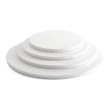 Platforma pentru tort rotunda alba Ø20xH1,2 cm GustaPro