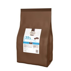 Ciocolata cu lapte 35% Original 10kg 26577 CEMOI