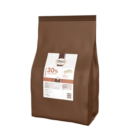 Ciocolata alba 30% Original 10kg 29283 CEMOI