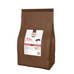 Ciocolata neagra 55% Original 10kg 17401 CEMOI