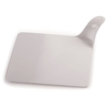 Baza plastic prezentare monoportii - patrata - alba- 80 x 80 mm - set 250 buc Pavoni