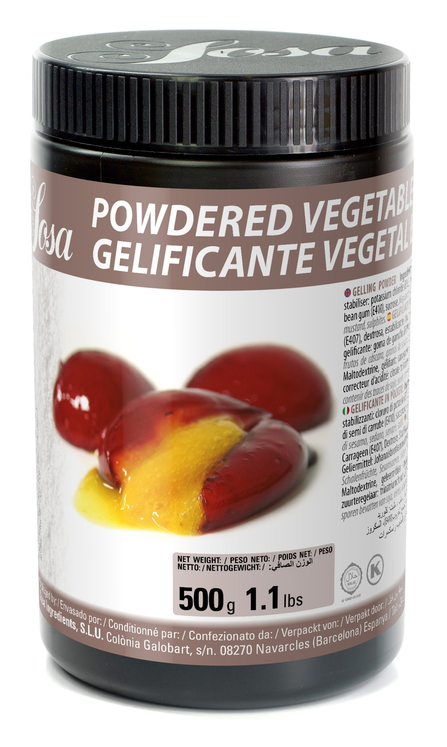 Gelifiant vegetal 500g 48648 SOSA
