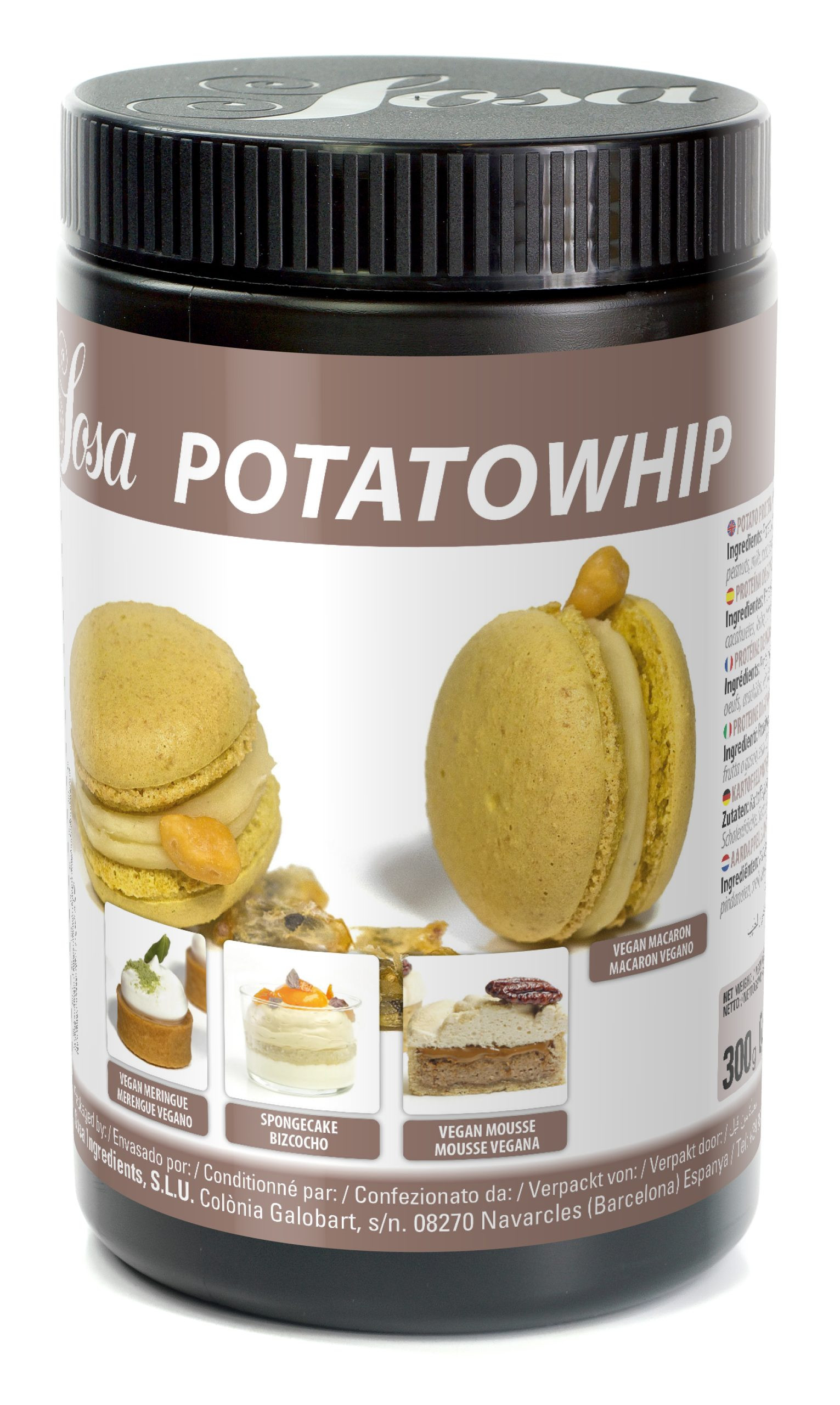 Agent vegan de aerare si stabilizator PotatoWhip 300g 44180 SOSA