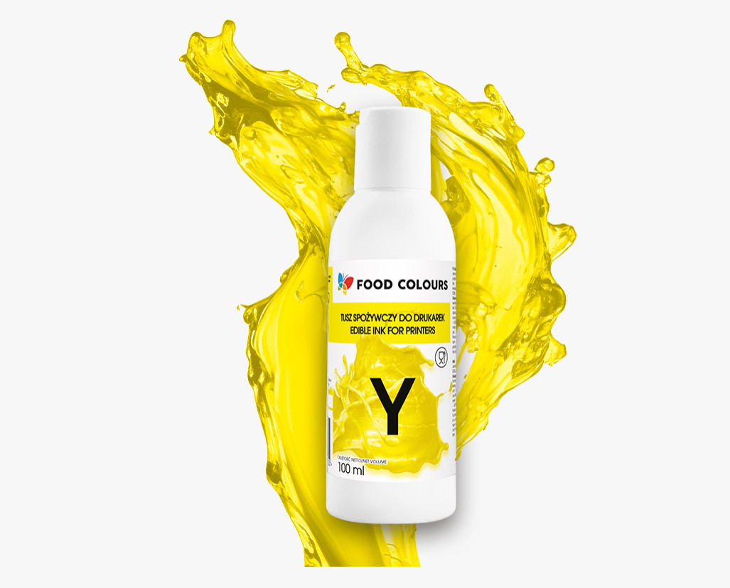 Colorant Alimentar Imprimanta - Galben WS-LD-01, 100 ml FC