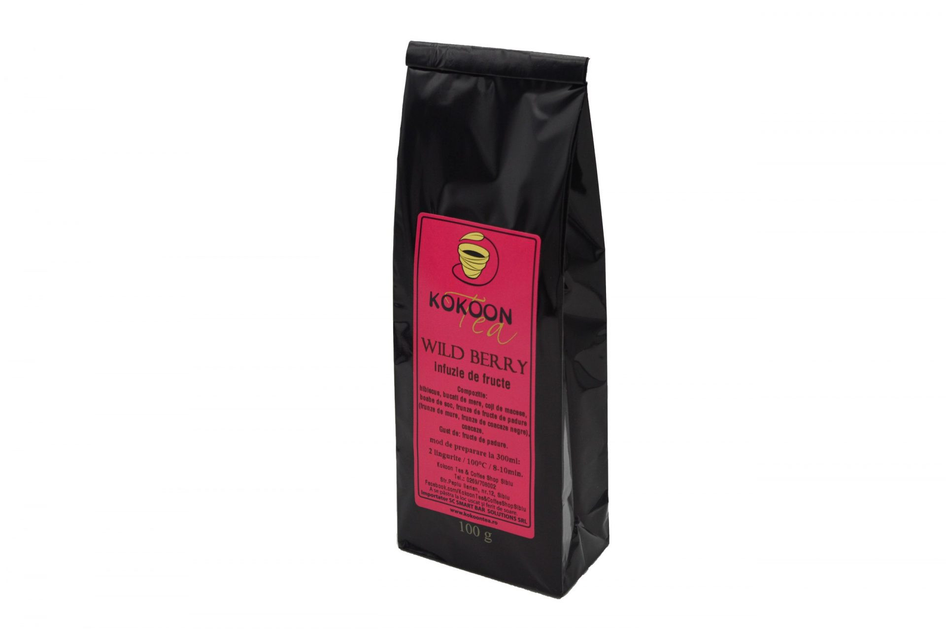 Infuzie fructe kokoon tea wild berry, 100g