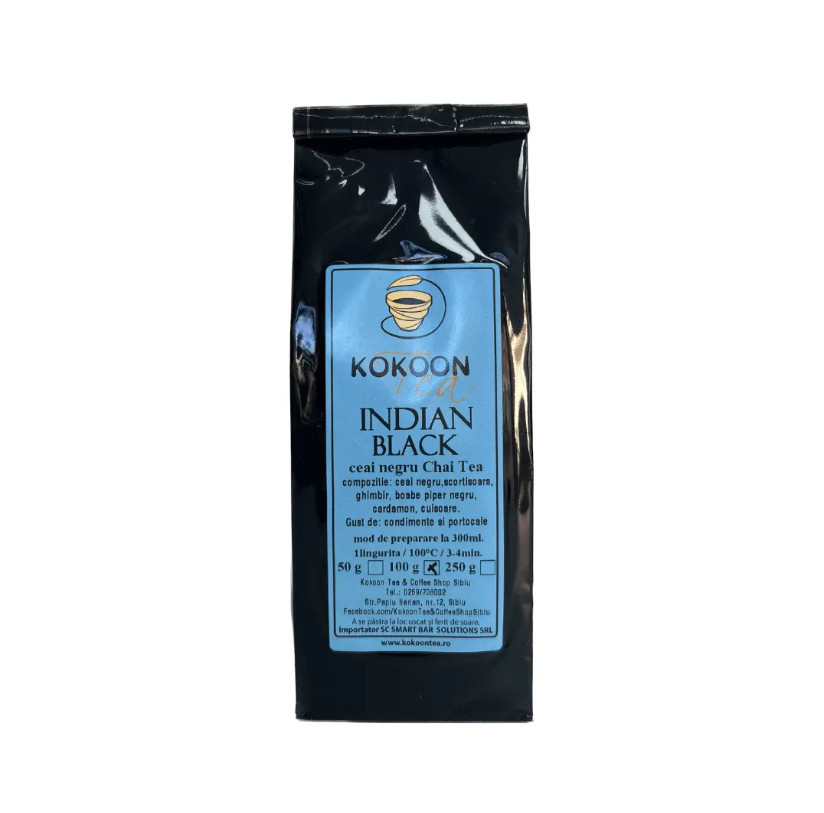Ceai negru kokoon tea indian black, 100g