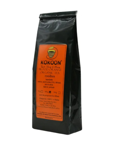 Rooibos kokoon tea blood orange organic, 100g