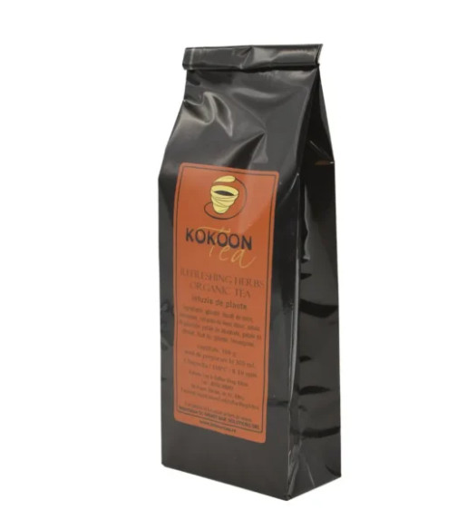 Infuzie plante kokoon tea refreshing herbs organic, 100g