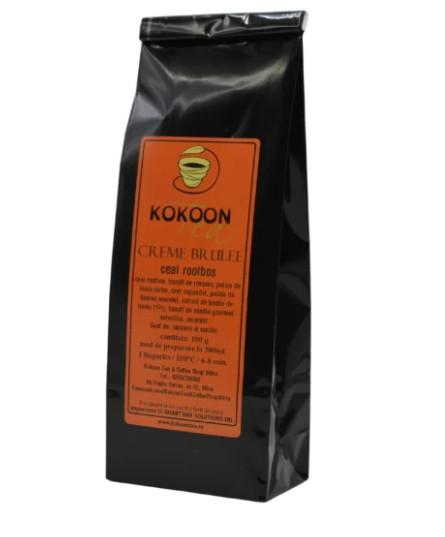 Rooibos kokoon tea creme brulee,100 g