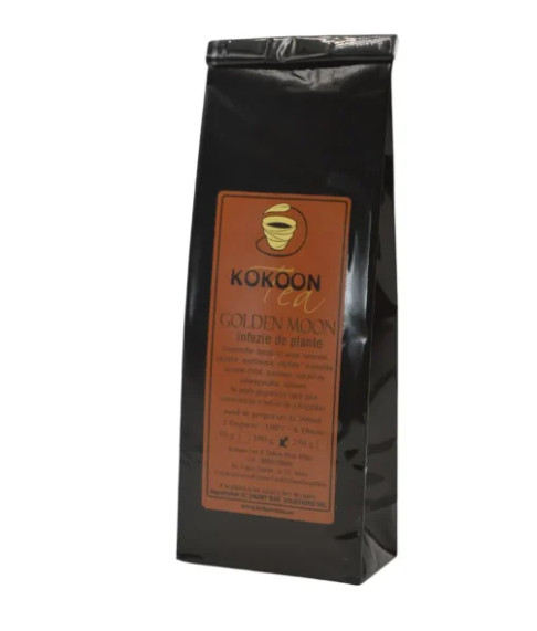 Infuzie plante kokoon tea golden moon, 100g