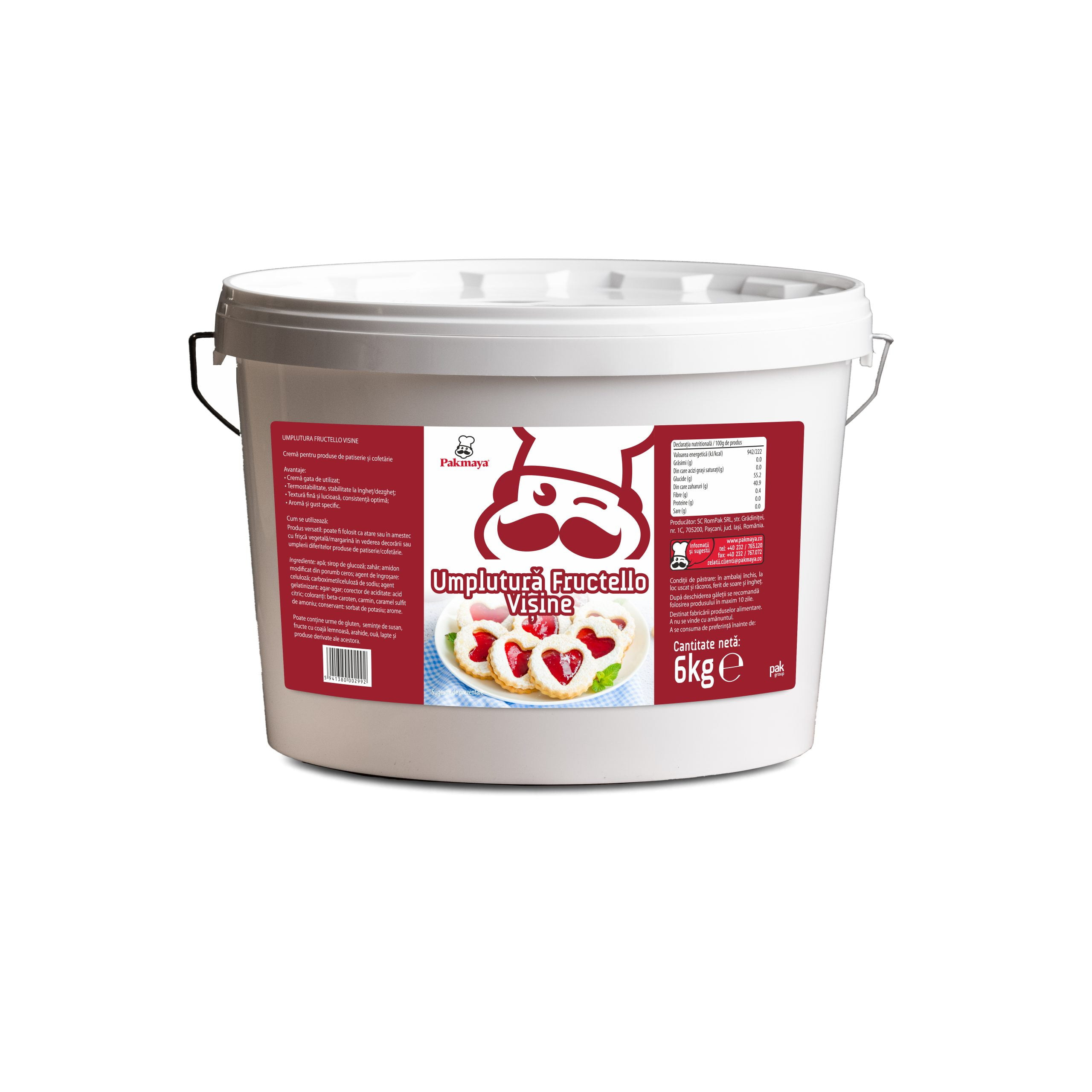 Umplutura fructello VISINE 6 kg PAKM