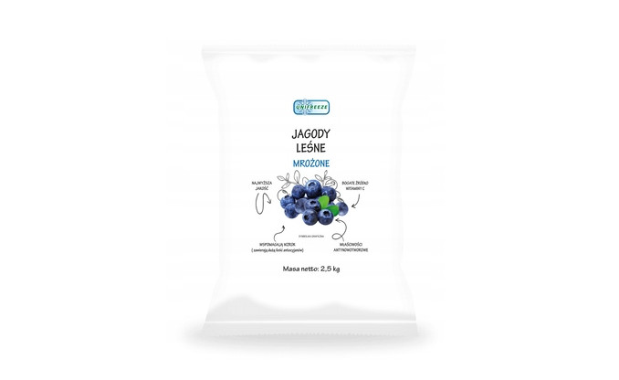 Coacaza neagra congelata 4x2,5 kg UNIFREEZE