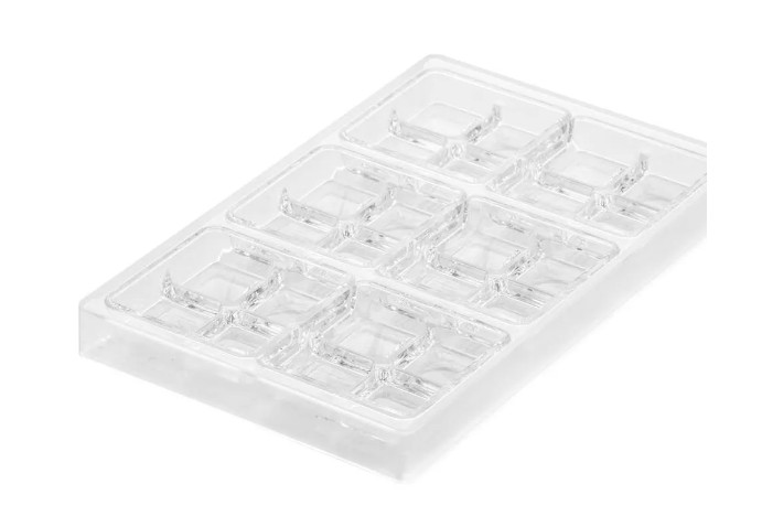 Kit Matrita Policarbonat BloccoT + silicon CH021, 24 cavitati, 3.5 x 2.7 x H 1.7 cm