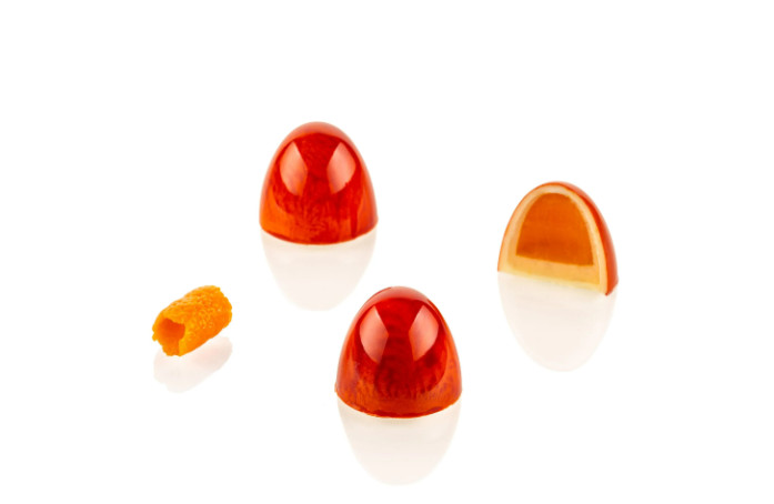 Kit Matrita Policarbonat Dome01 + silicon CH030, 24 cavitati