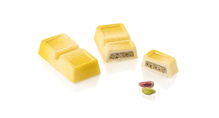 Kit Matrita Policarbonat BloccoB + silicon CH021, 24 cavitati, 7.5 x 3.8 x H 1.6 cm